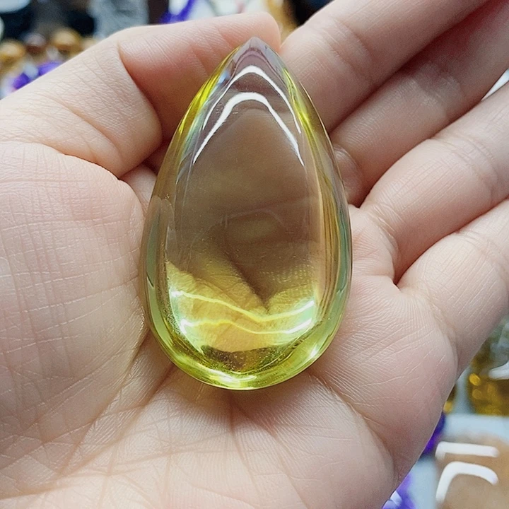 颈饰未镶嵌水晶水滴