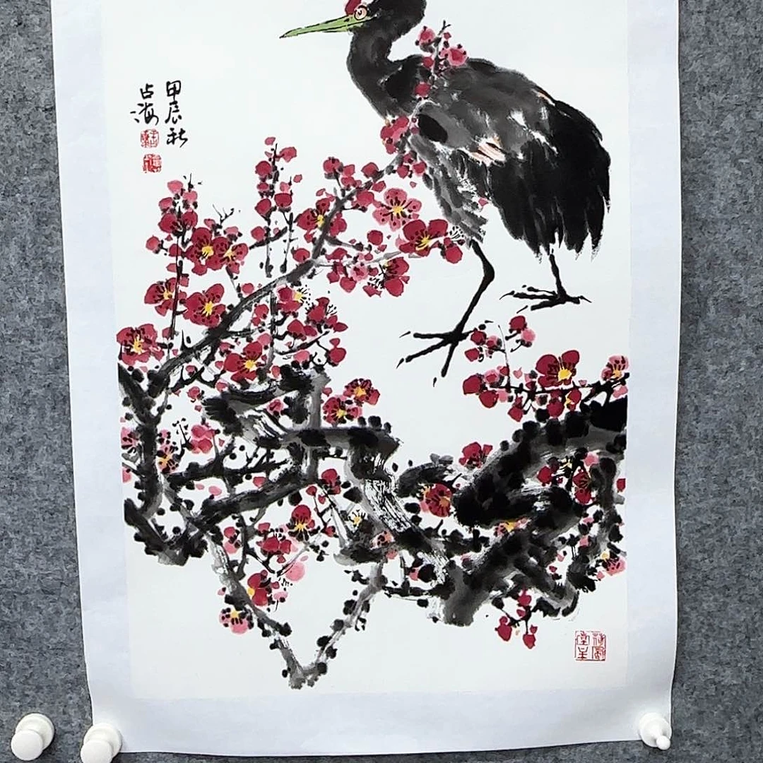 国画夏日清纯美眉