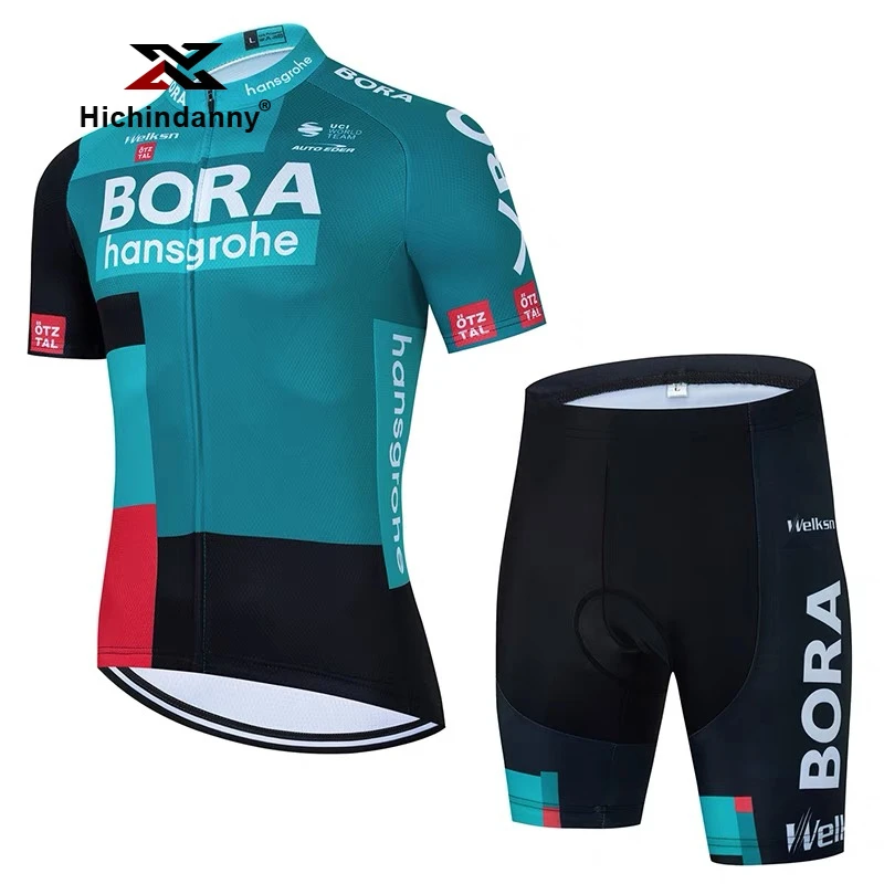 HICHIN骑行短袖套装男女款夏季山地自行车骑行服透气速干骑行短裤