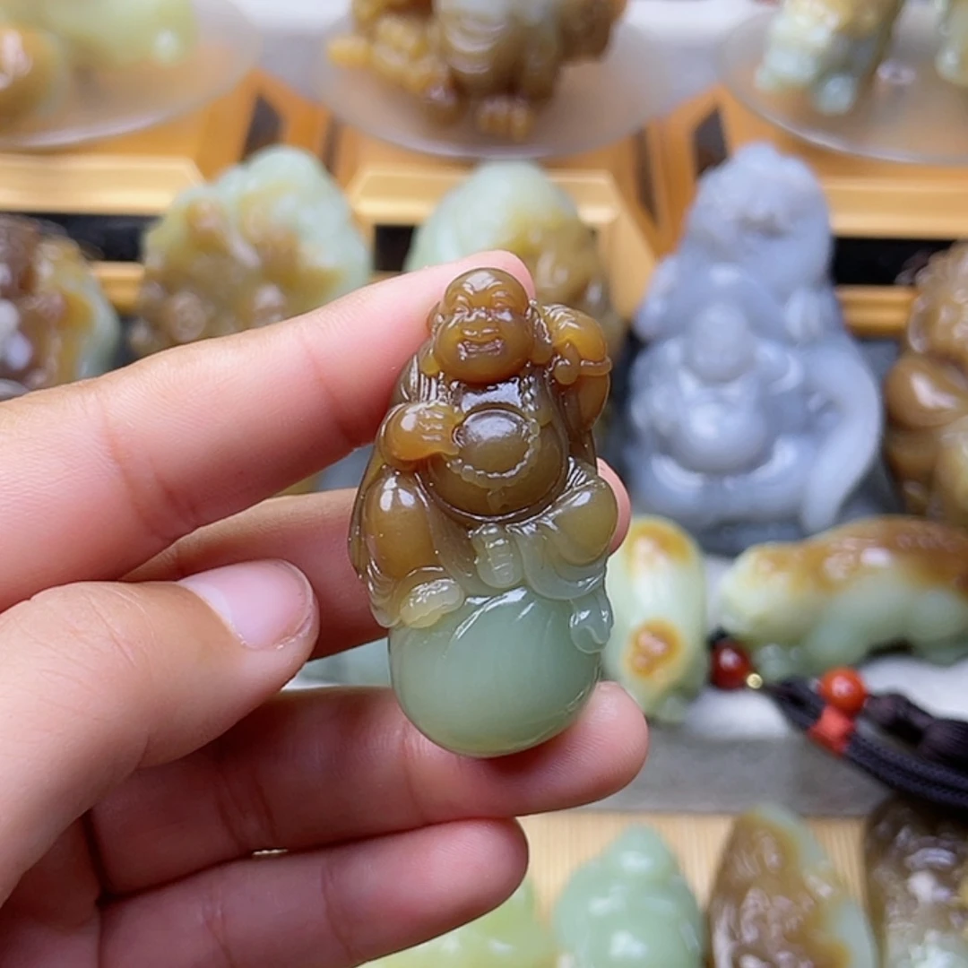 【闪购商品】未镶嵌和田玉挂件╭****╮