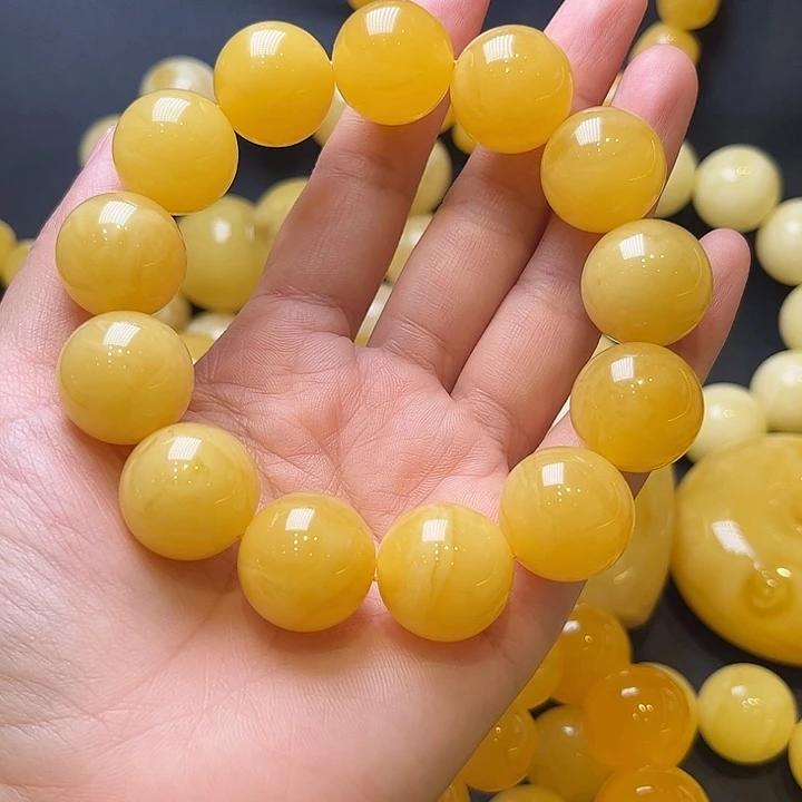琥珀未镶嵌裸石琥珀蜜蜡