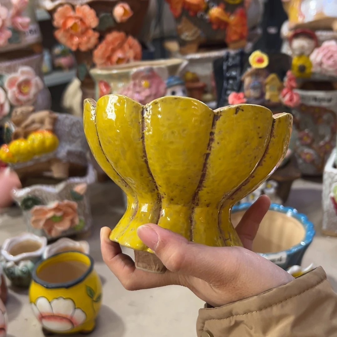 多肉花盆满20发货，爱退款拉黑