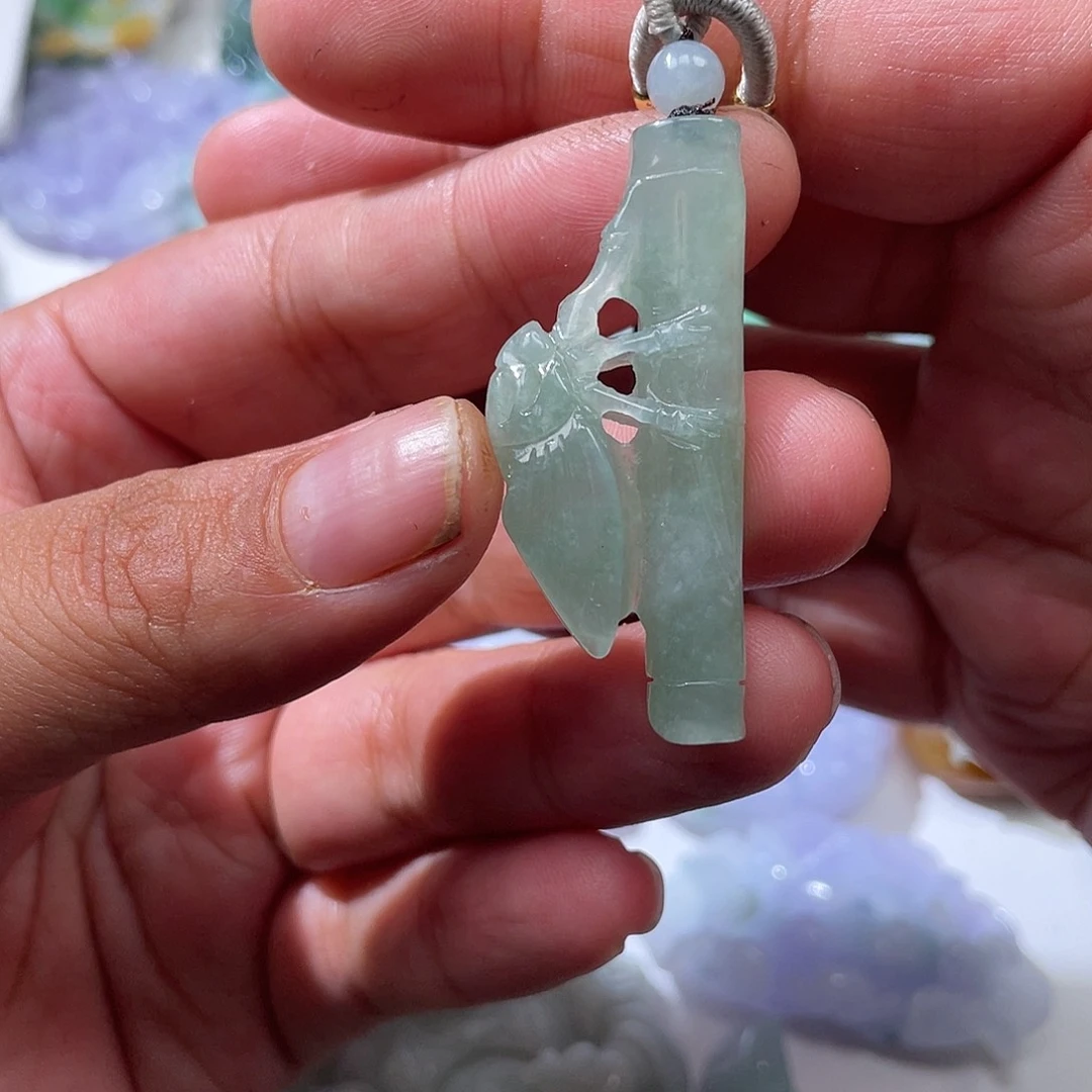 颈饰未镶嵌翡翠翡玉缘翡翠