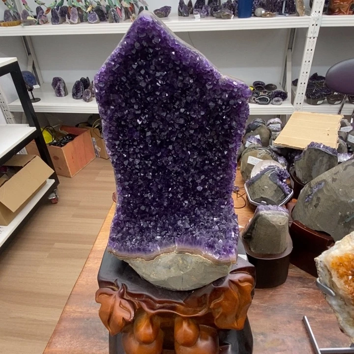未镶嵌紫晶大型摆件（非配饰）