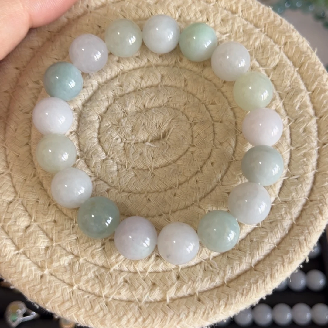 翡翠未镶嵌手链11.7