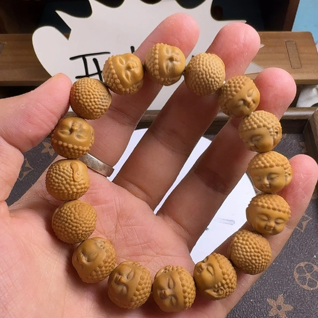 猴头核桃手串宝宝佛