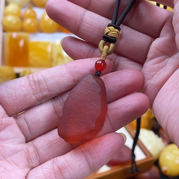 未镶嵌颈饰蜜蜡蜜蜡