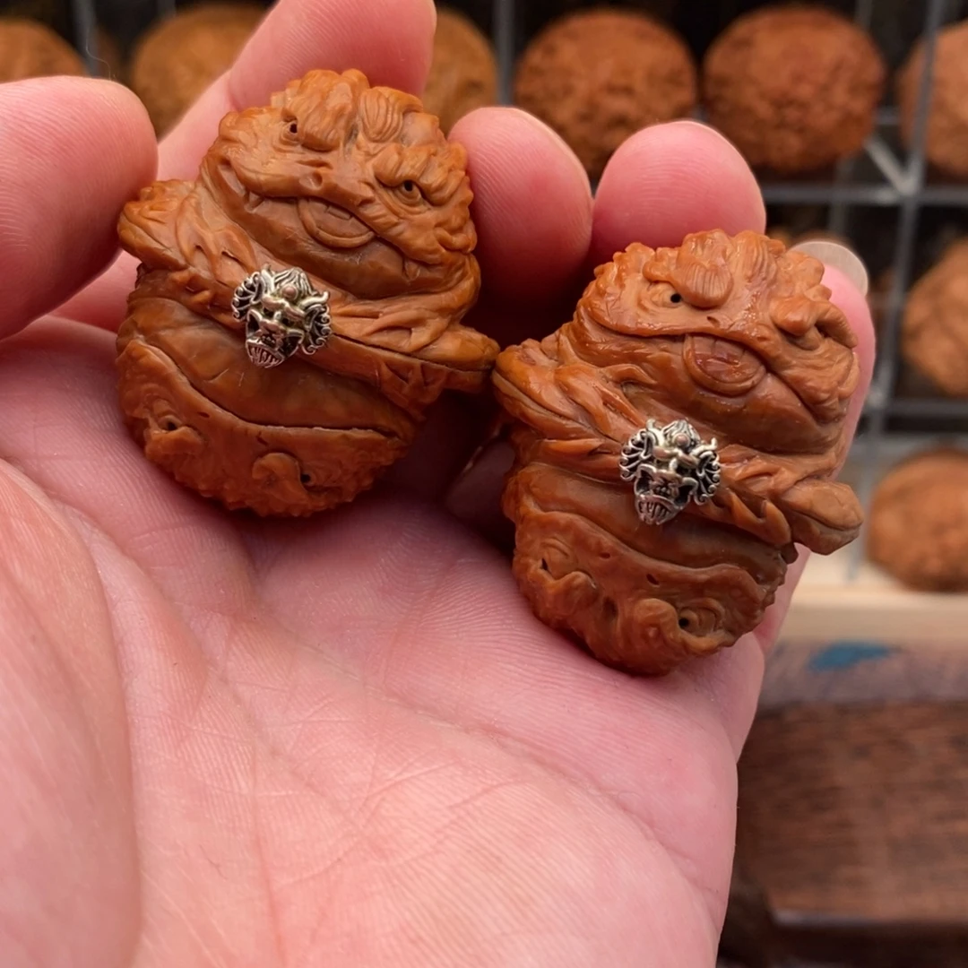 核桃手串/手链龙婵金蝉，不包邮