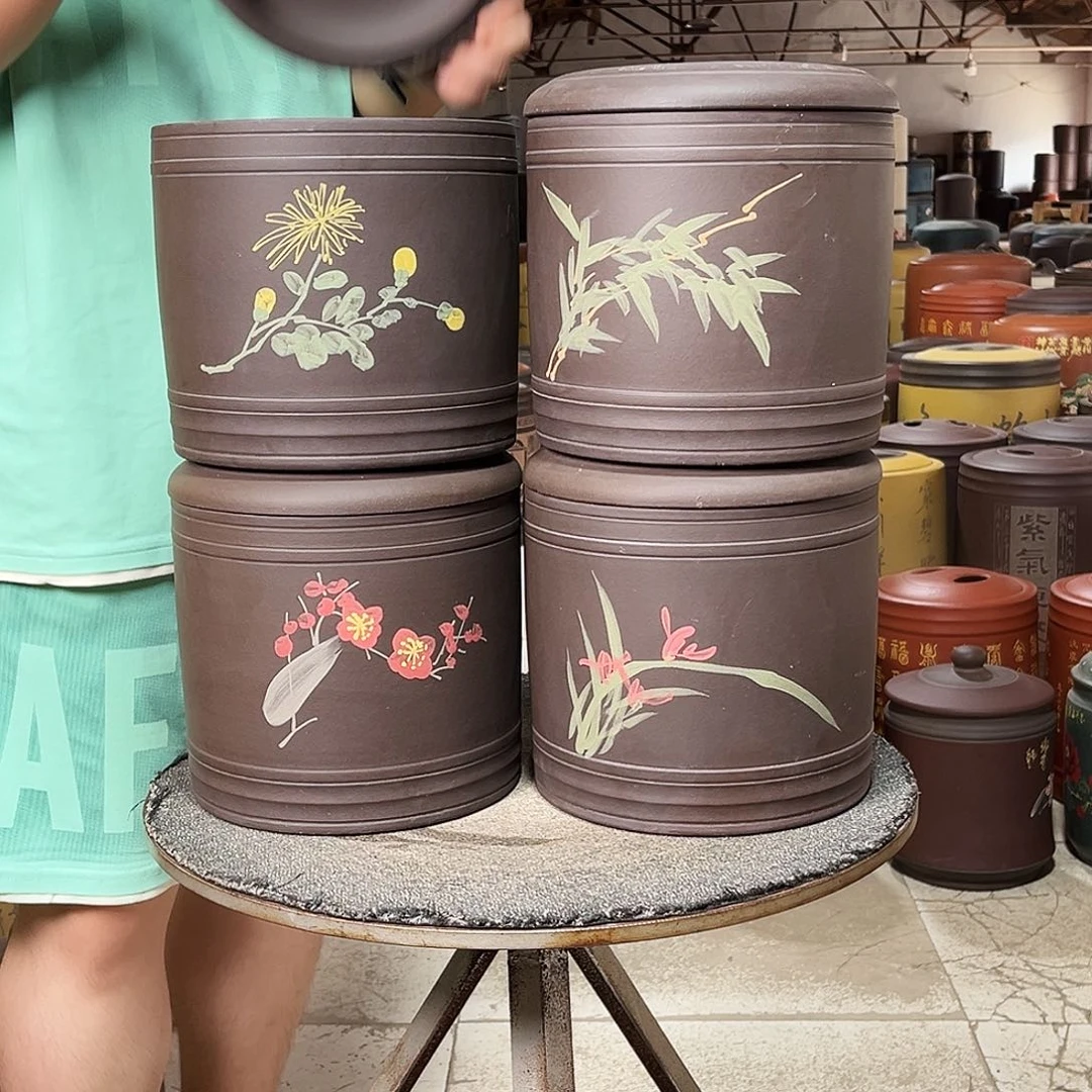 紫砂茶叶罐茶叶罐