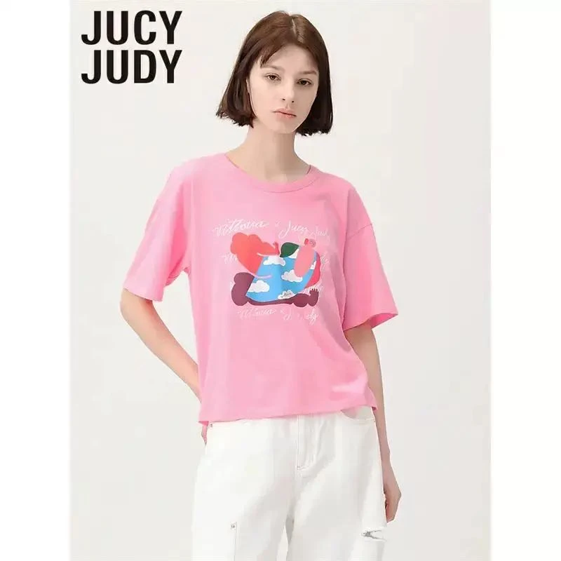 JJ粉色短袖7067时尚