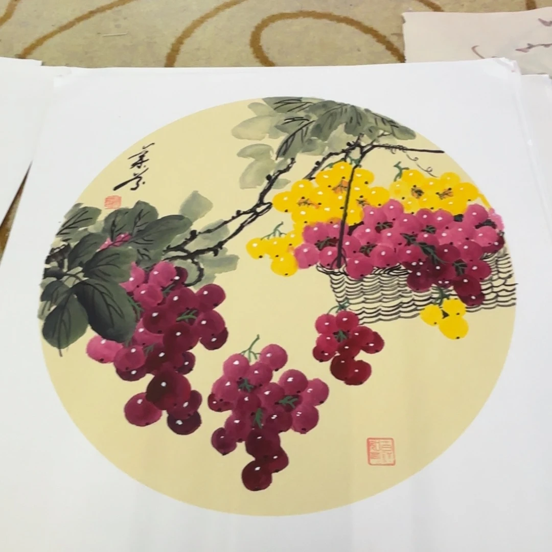 国画国画吴兰芬老师作品刘
