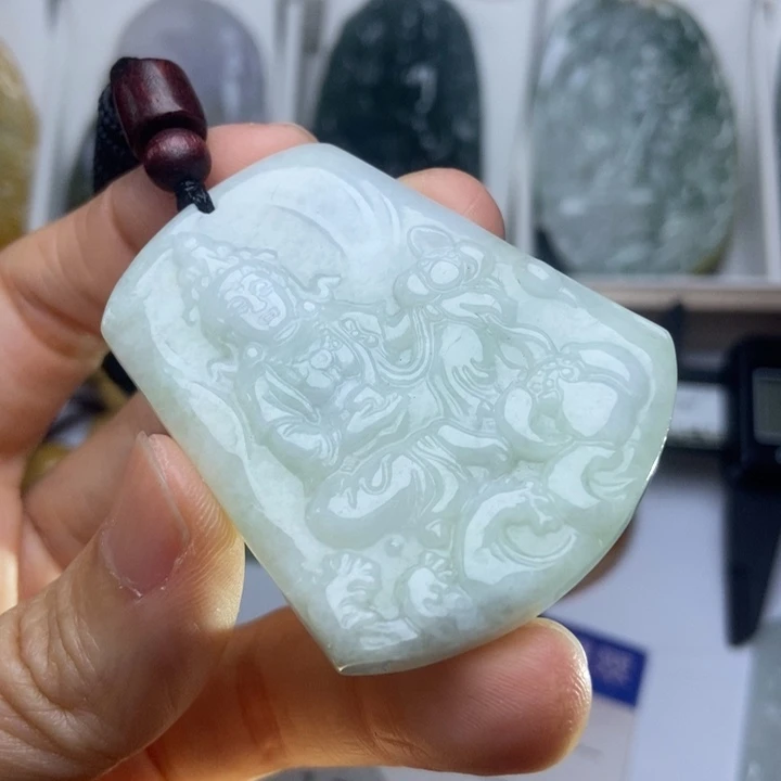 翡翠未镶嵌挂件翡翠