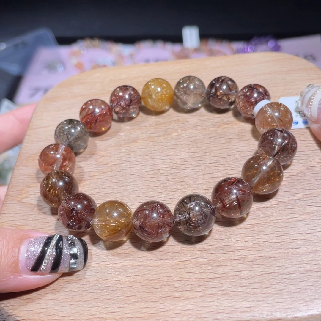 水晶手串未镶嵌78 号多样性发货一Q 约13+