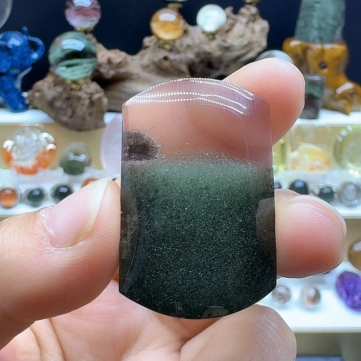 水晶颈饰未镶嵌吊坠