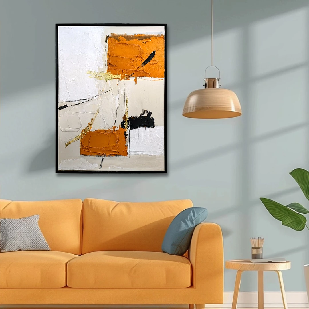 抽象客厅装饰画艺术画沙发背景墙画现代简约玄关走廊过道墙壁挂画