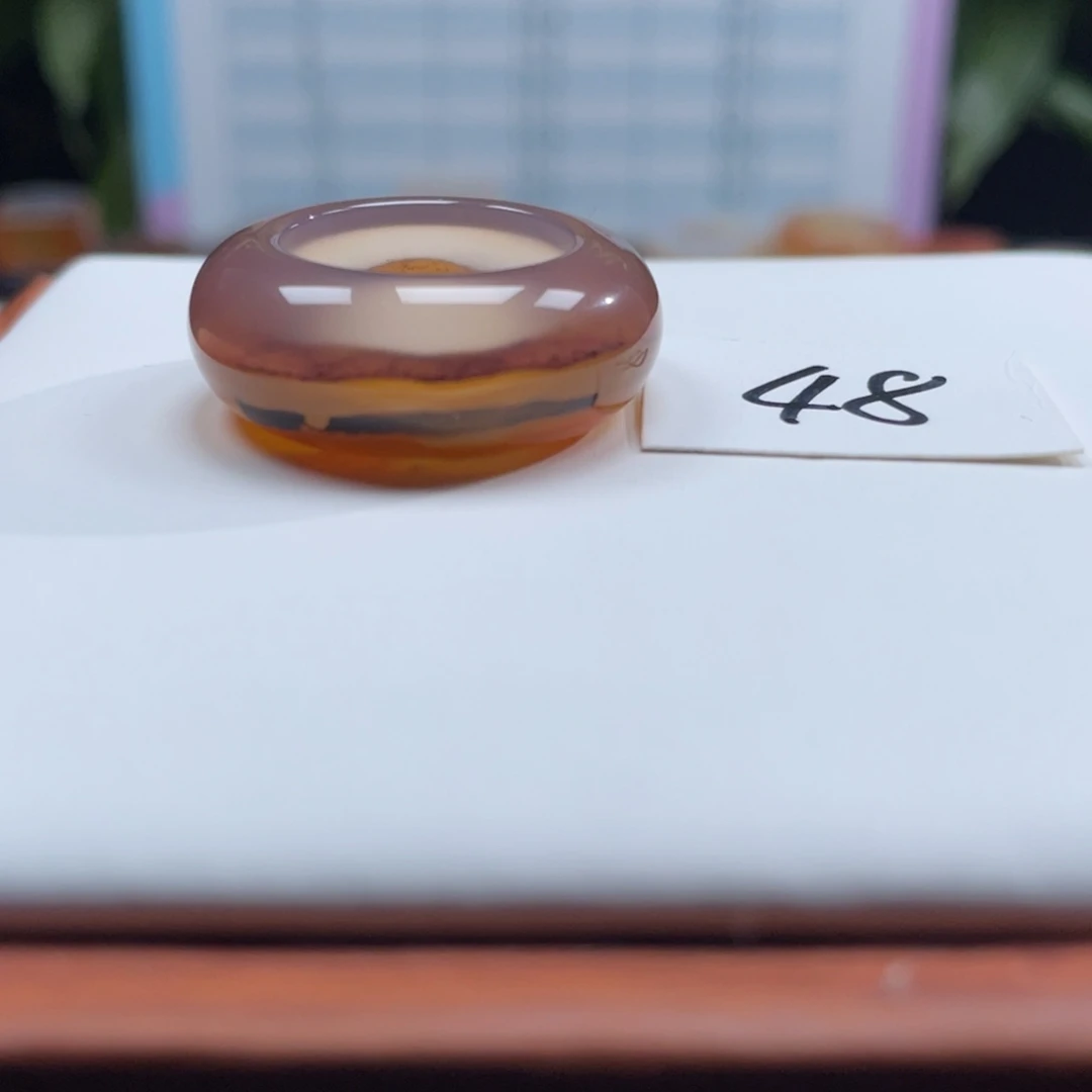 玛瑙/玉髓未镶嵌戒指Z17港14