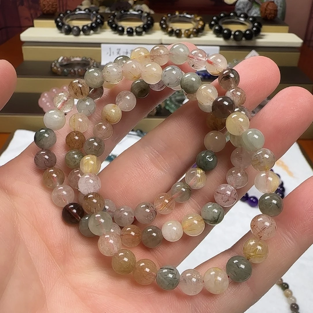 水晶手串未镶嵌水晶手链闪购