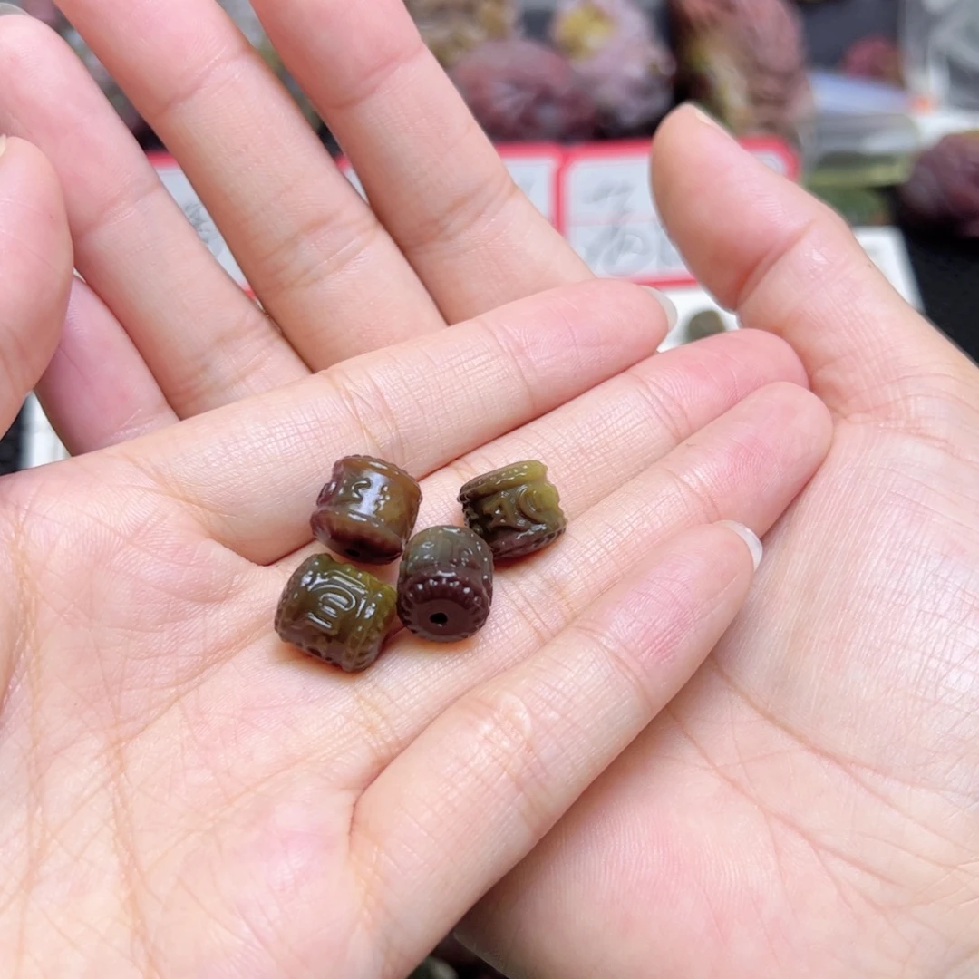 蘑***子未镶嵌定制玛瑙/玉髓定制