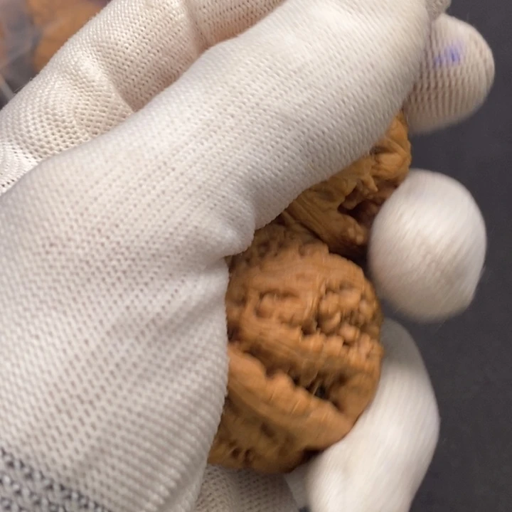 文玩核桃把件喜*大粗筋