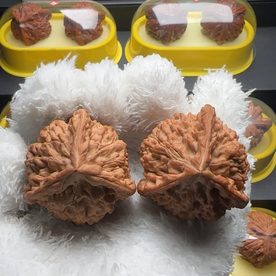 文玩核桃把件官帽奔全品45