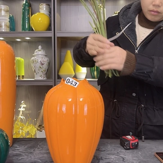 陶瓷陶瓷花瓶摆件工艺品摆件