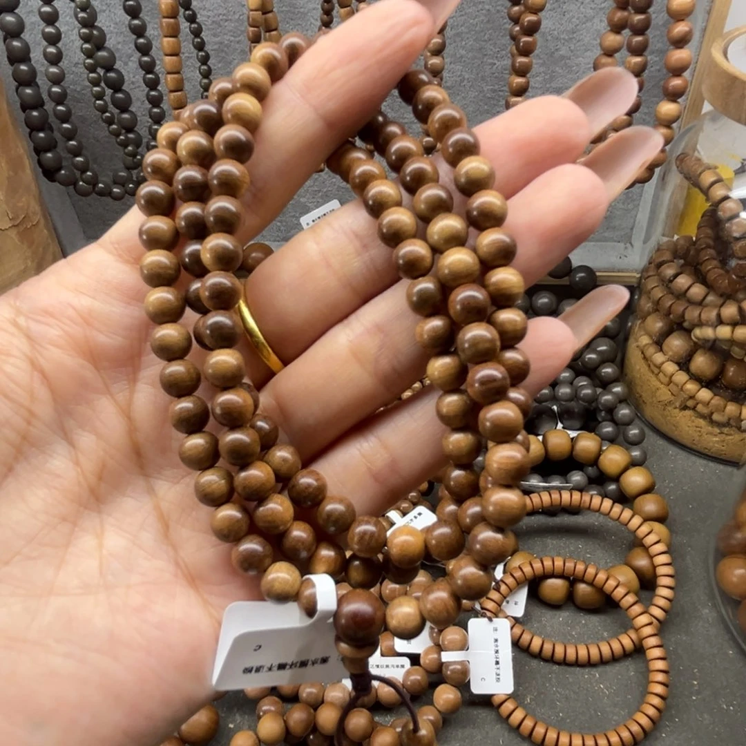 檀香木手串/手链S*0.6/108沉水