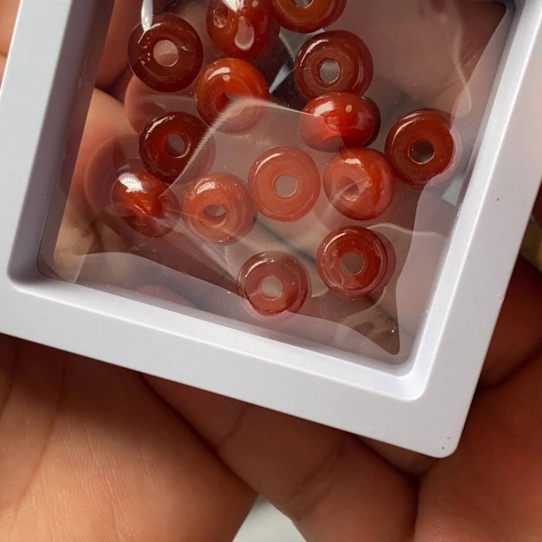 玛瑙/玉髓珠子未镶嵌10mm