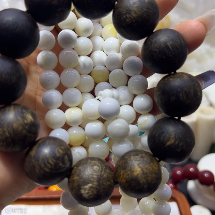 核桃手串/手链1.0/108带黄全品