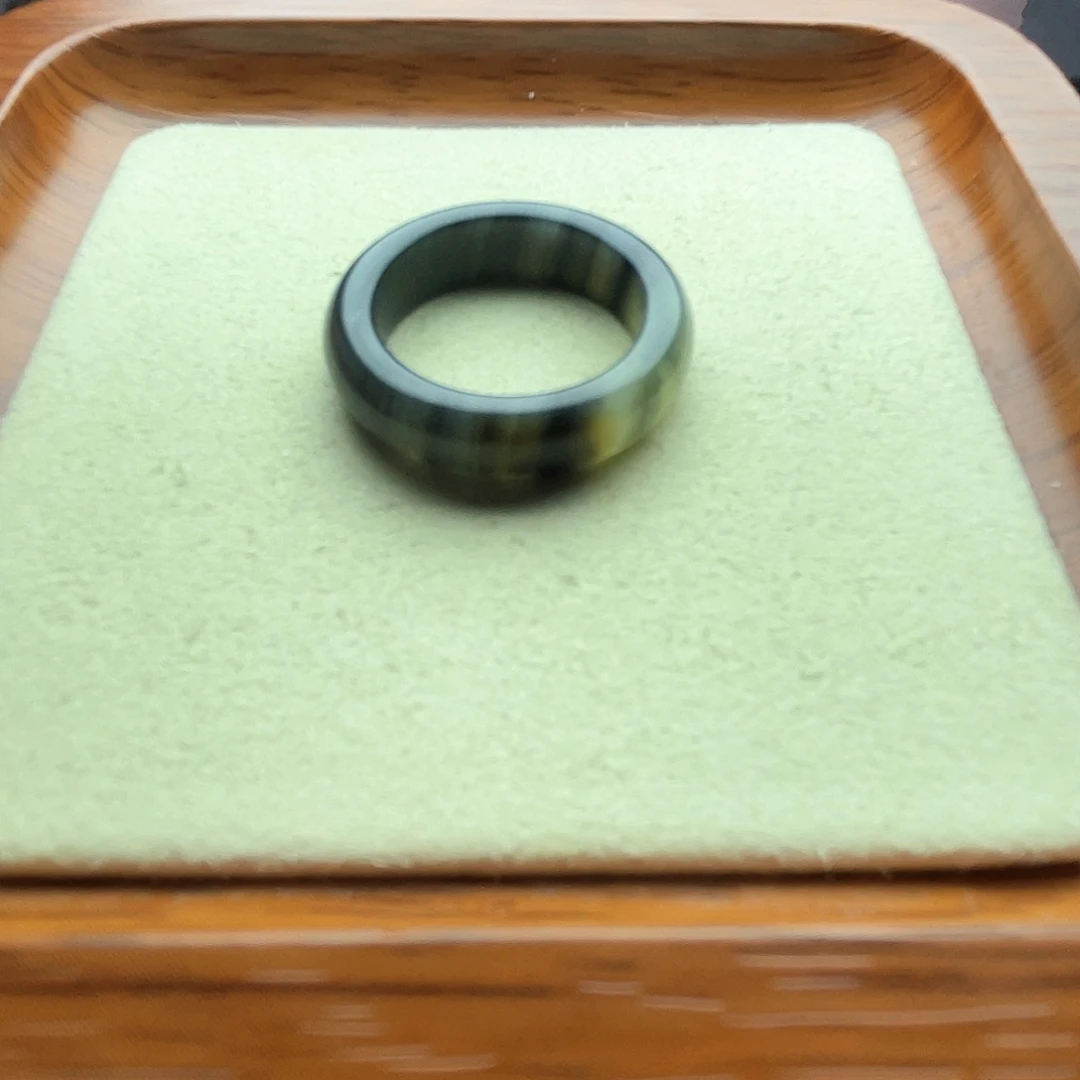 和田玉戒指未镶嵌楼兰直切19-20号