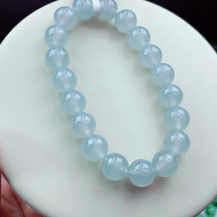 手链翡翠未镶嵌卡10