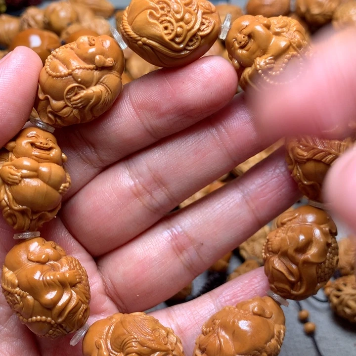 橄榄核手串/手链头一次