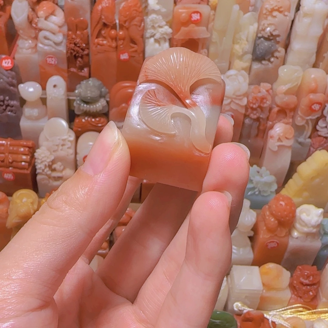怡***.昌化石印石篆刻作品