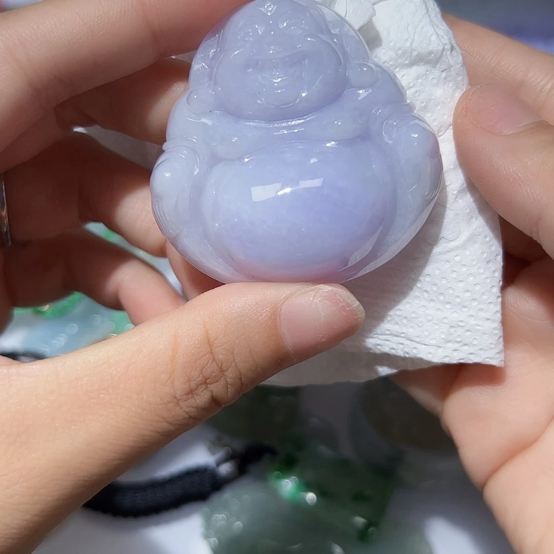 翡翠未镶嵌颈饰天然A货翡翠