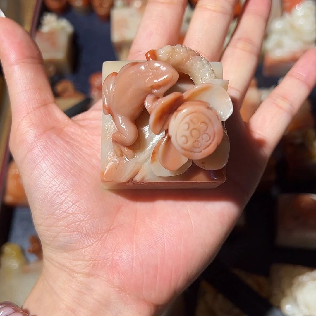 寿山石批发一个4.4