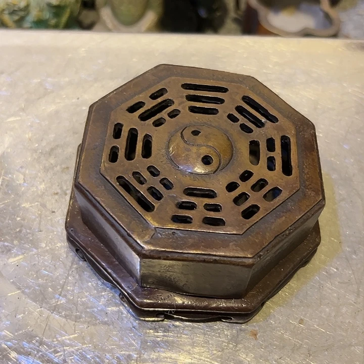 黄铜摆件，文房工艺品摆件