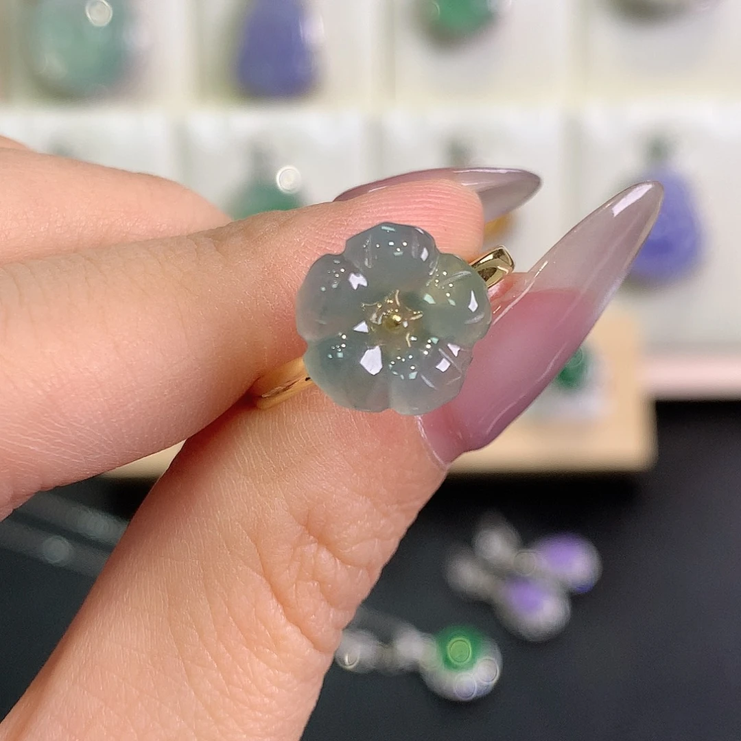 翡翠戒指未镶嵌3、