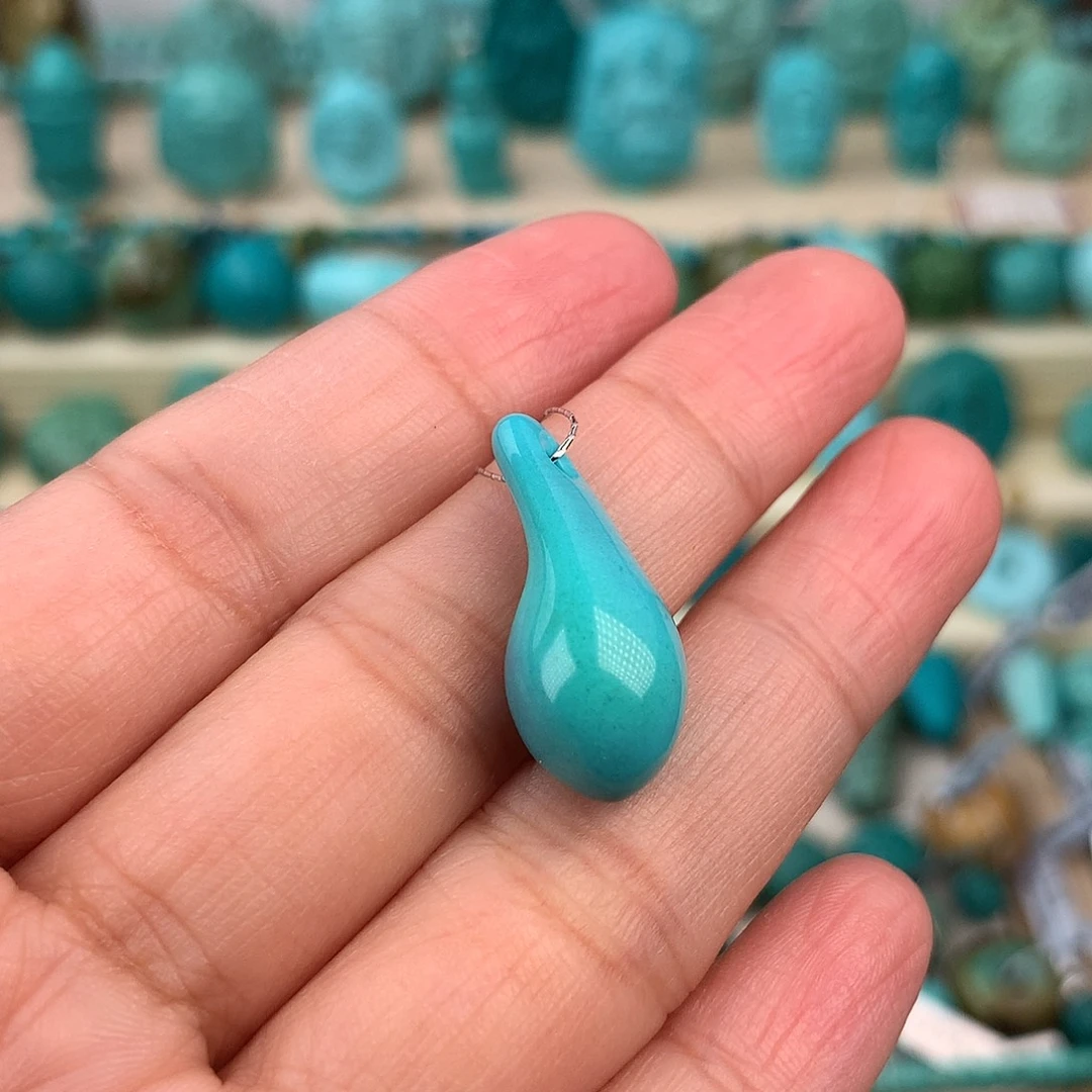 绿松石未镶嵌珠宝奇石