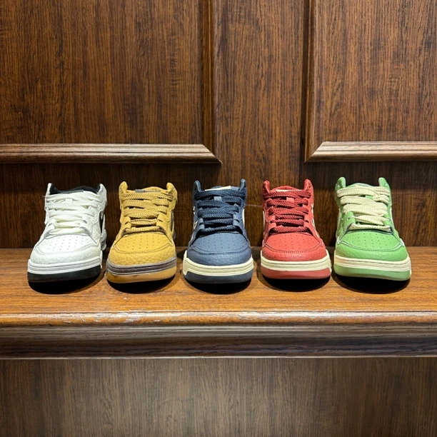 广州DL休闲运动风男鞋时尚休闲鞋拼色秋冬软底中帮百搭潮流板鞋