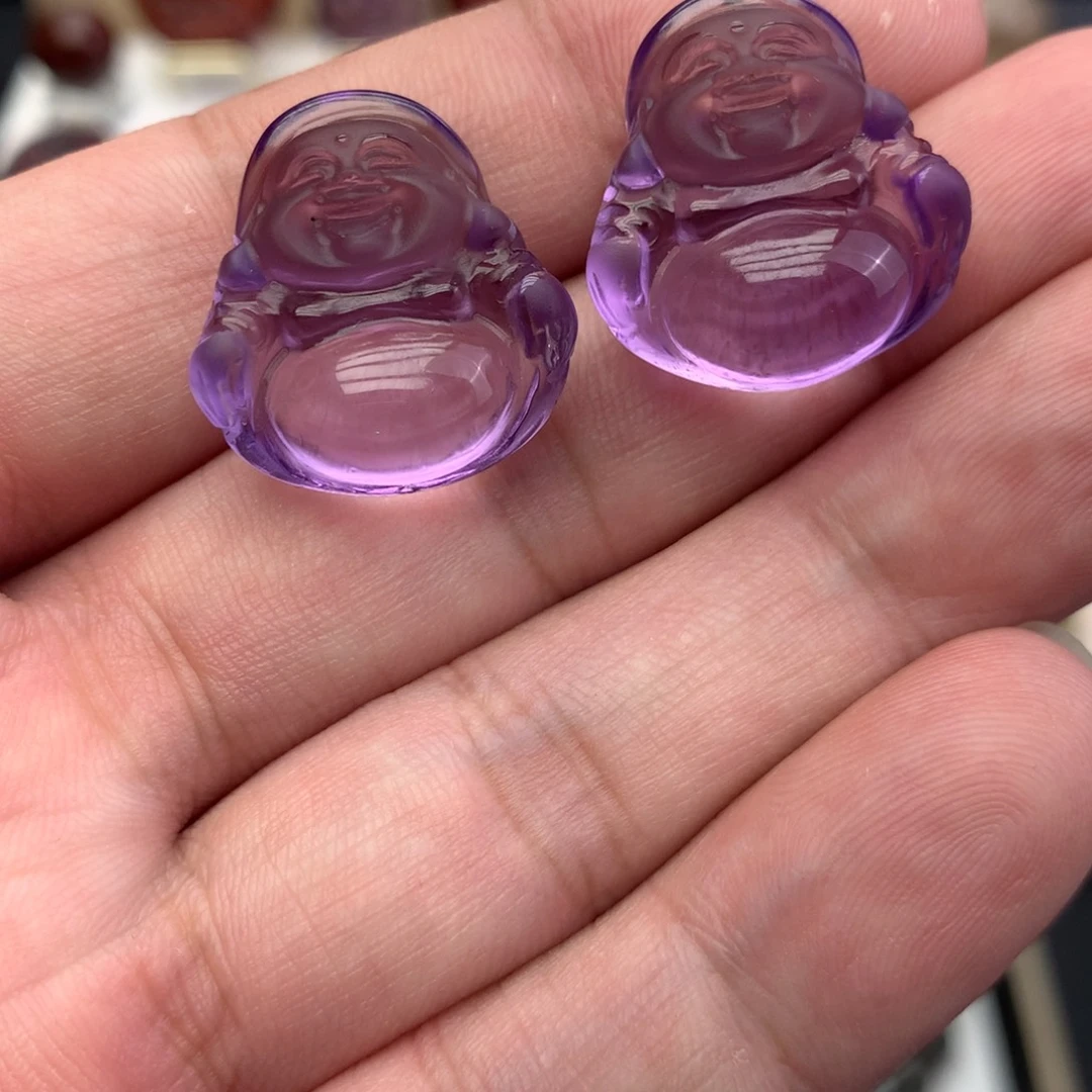 水晶颈饰未镶嵌吊坠随机发一个