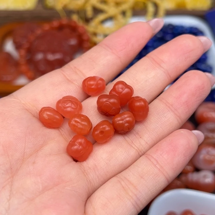 南红玛瑙未镶嵌吊坠(不含链)