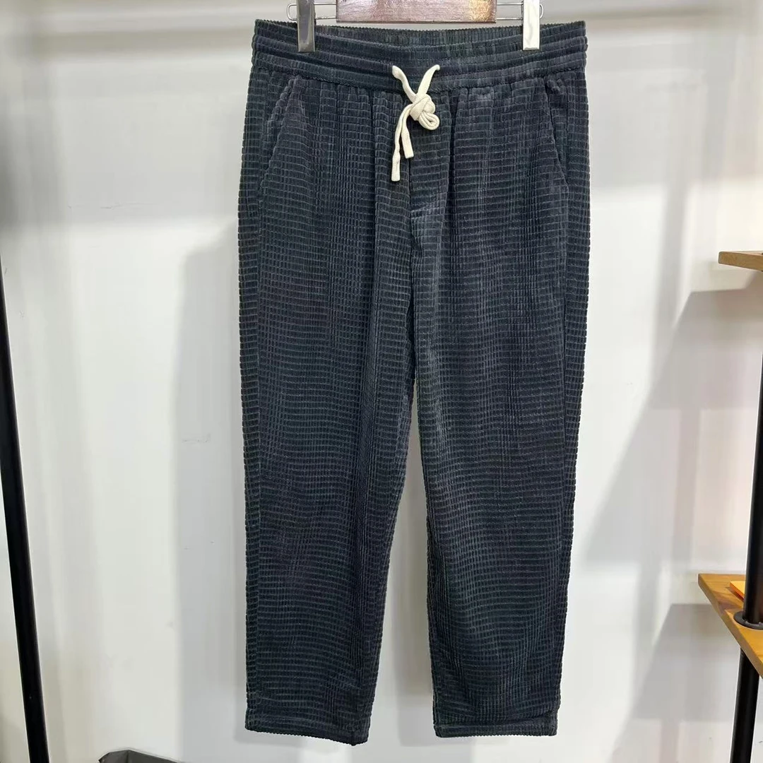 （2.11）B 潮牌男士休闲百搭丝绒休闲裤 934314276 14276