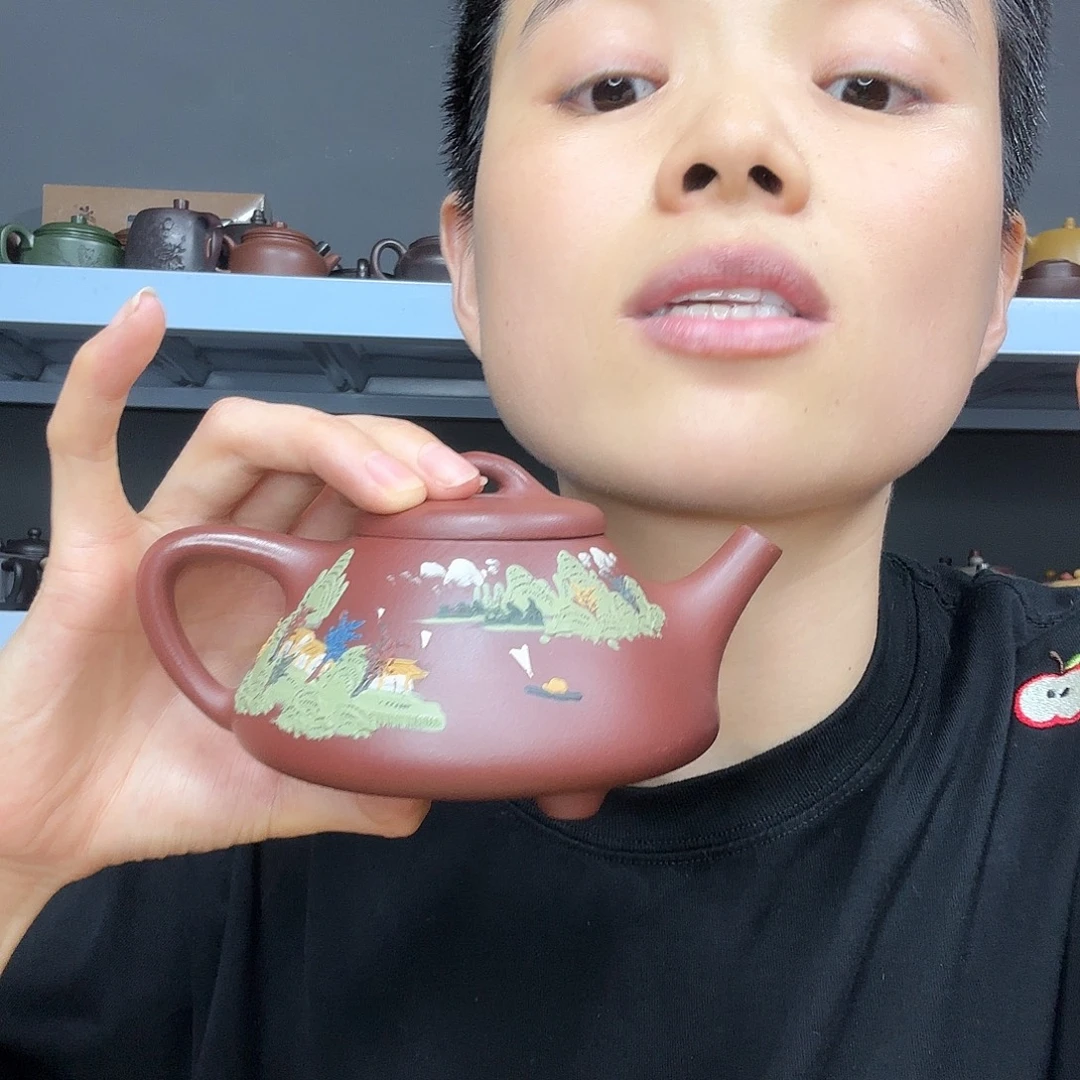 茶壶紫砂民间手艺人全手工制作