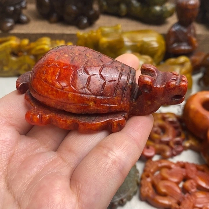 蛇纹石玉未镶嵌颈饰74