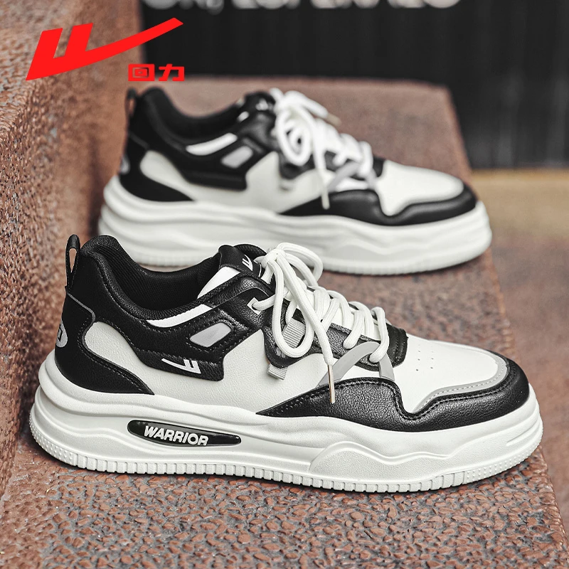 回力男鞋板鞋春季百搭休闲运动鞋子男上班工作厚底增高低帮小白鞋