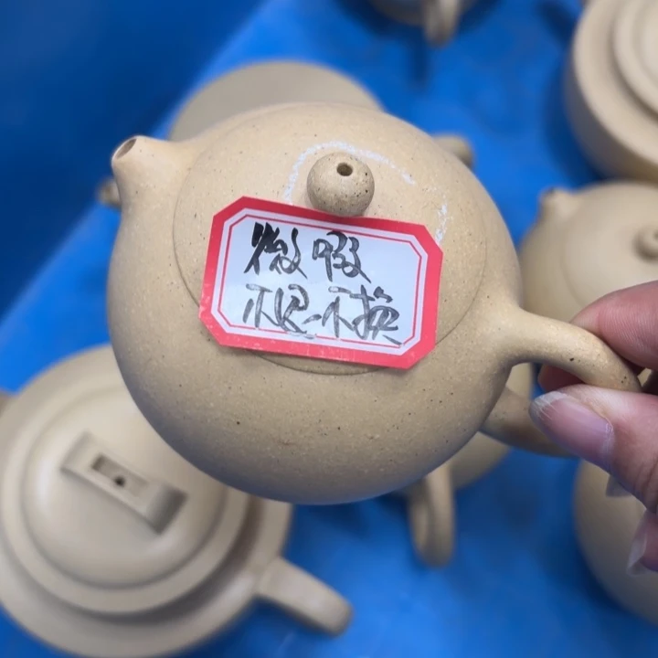 紫砂茶壶宜兴原矿本绿