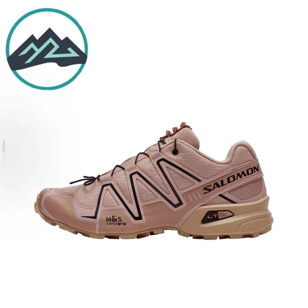 【节日限定】SALOMON萨洛蒙Speedcross 3 SATIN 徒步鞋木桃粉477948
