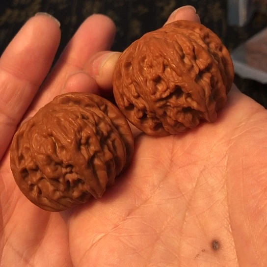 把件文玩核桃磨盘40mm