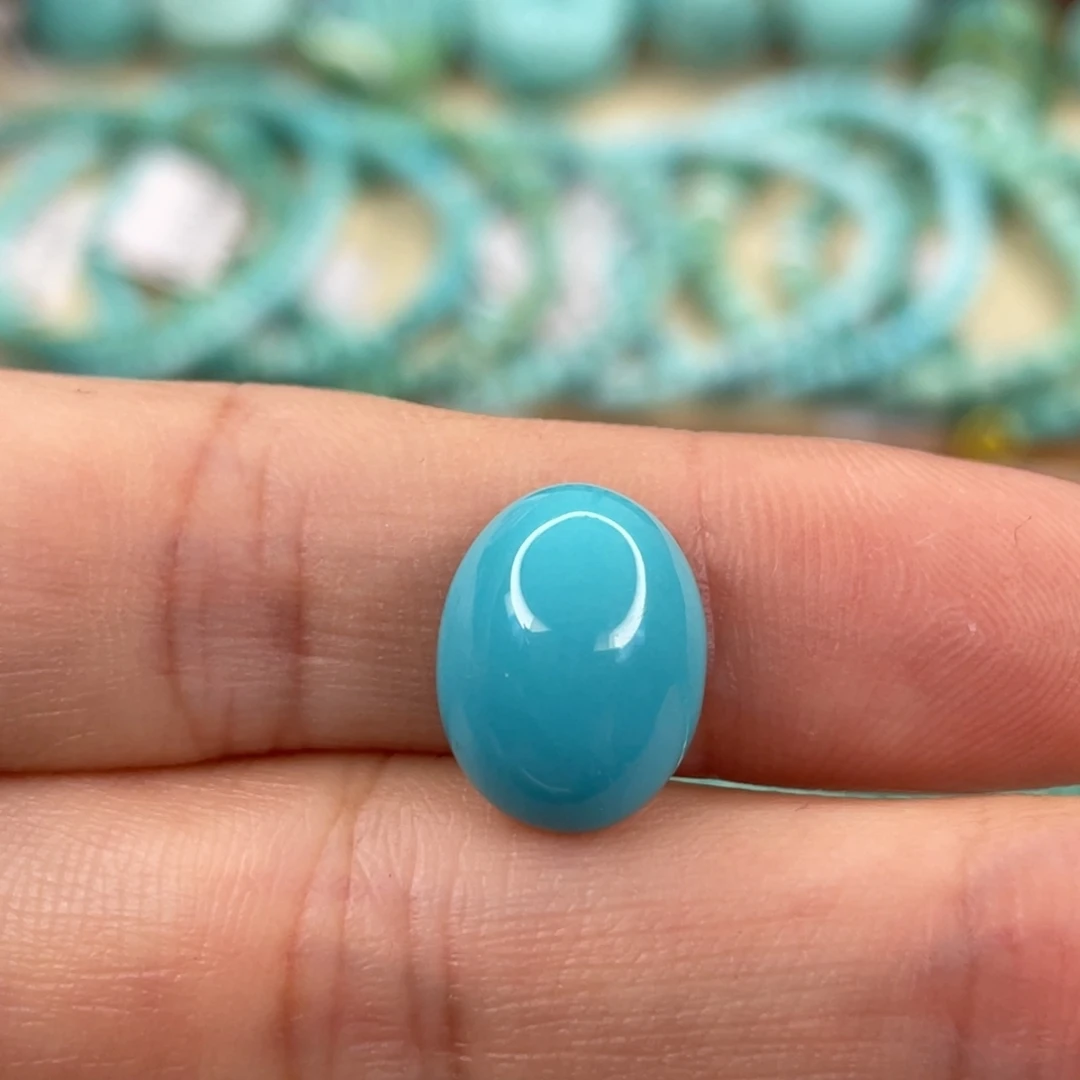 绿松石未镶嵌挂件