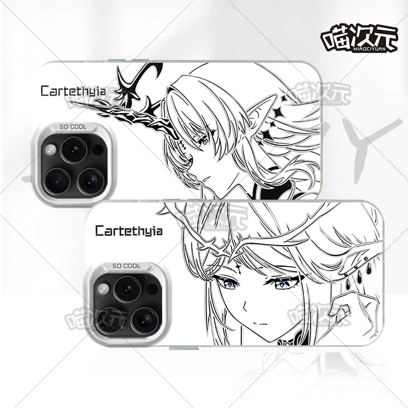 银色卡提希娅适用苹果华为vivo一加oppoiPhone小米二次元手机壳