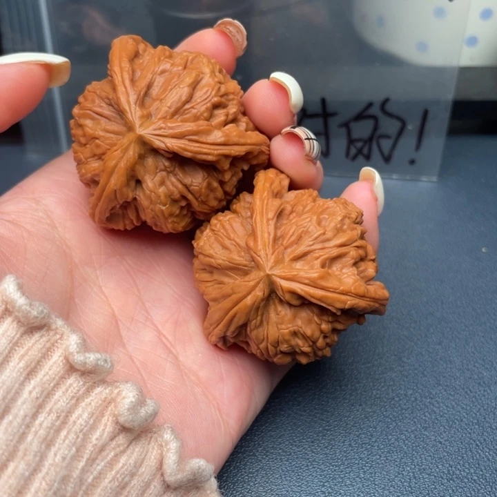 小***A吊坠文玩核桃白狮子